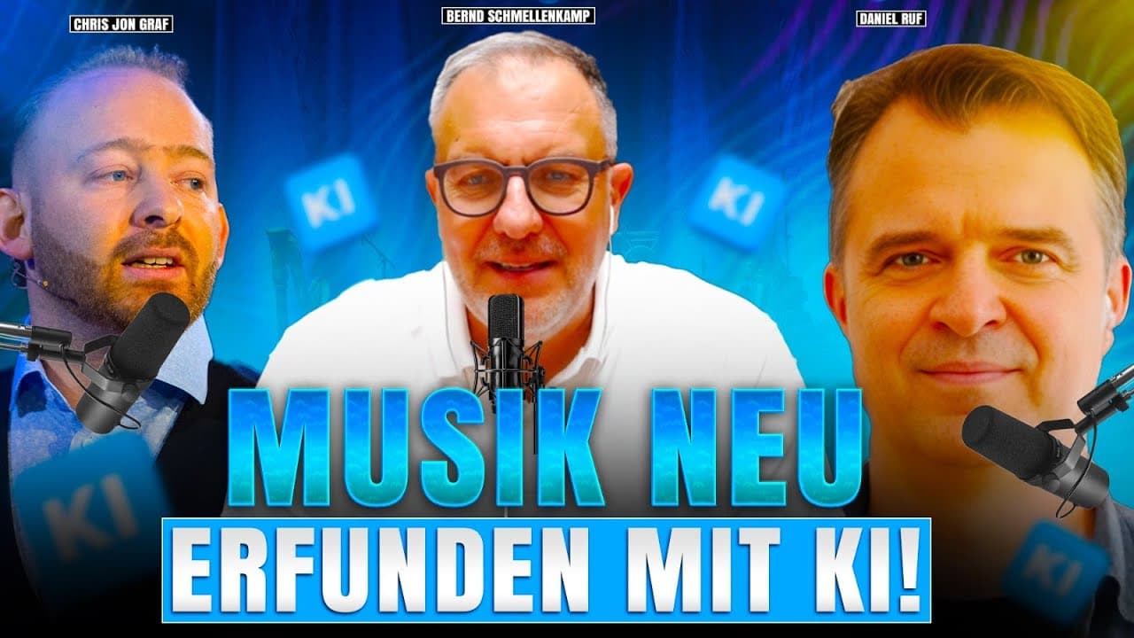 Vorschaubild der Folge „KI in der Musikproduktion: Star-Produzent Thomas Foster über die Revolution der Kreativbranche"