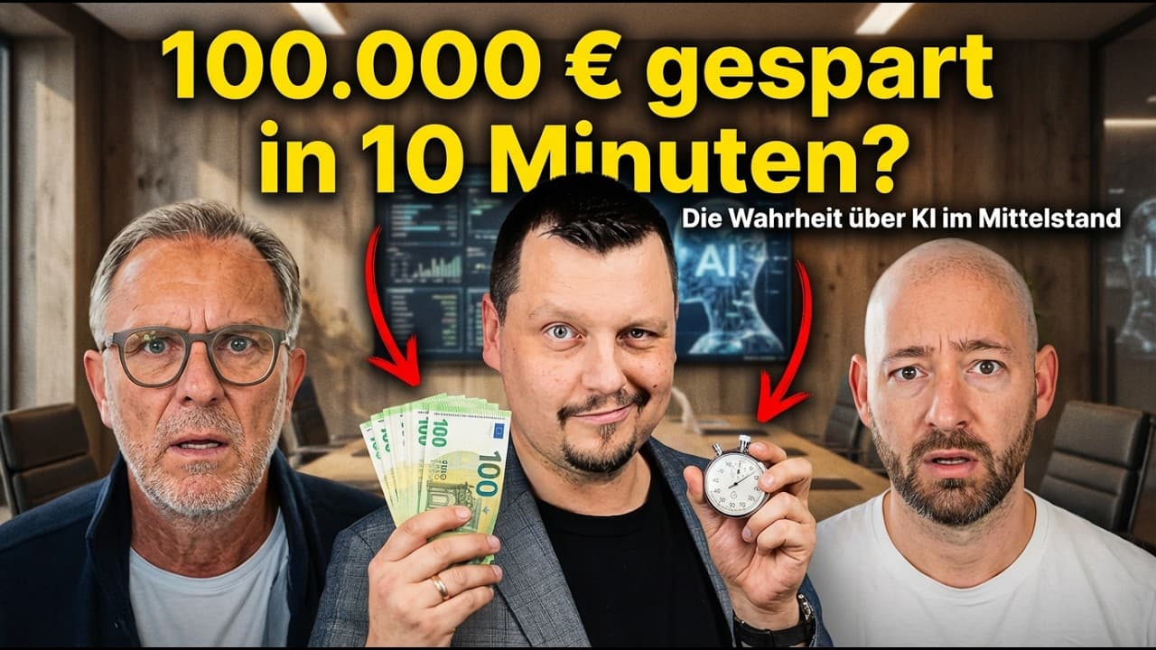 Vorschaubild der Folge „KI im Mittelstand: Warum künstliche Intelligenz Chefsache ist – und kein IT-Projekt"
