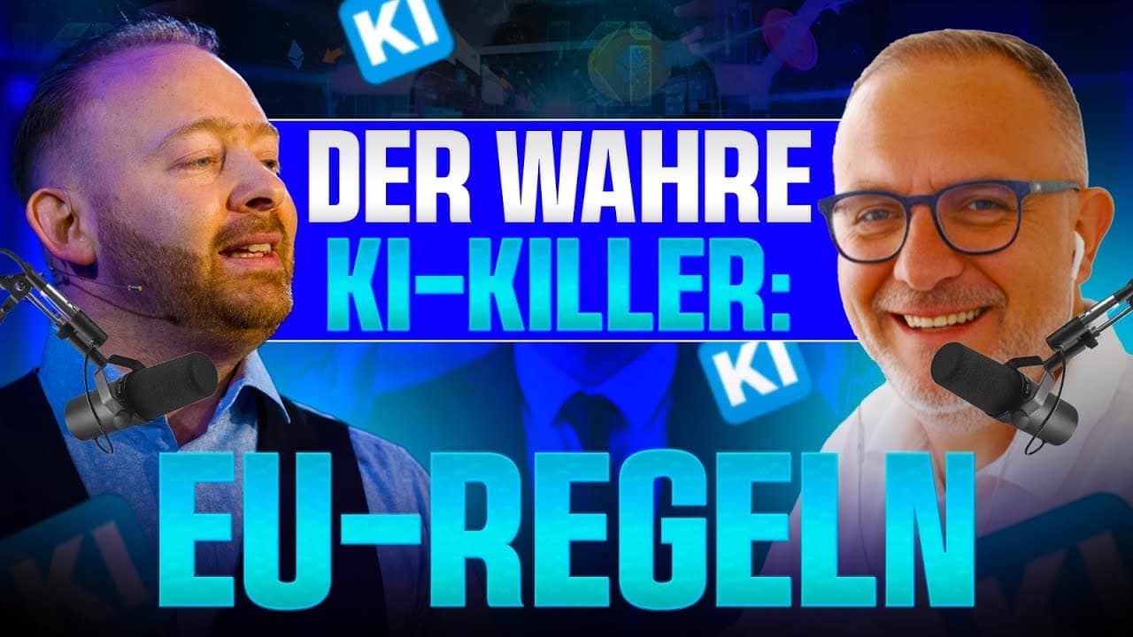 Vorschaubild der Folge „EU AI Act: Bremst Europas Regulierungsdrang die globale KI-Revolution?"